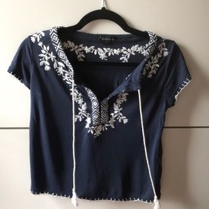 Forever 21 Boho Beach Top